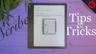 Amazon Kindle Scribe tips and tricks  14 MUST try features [upl. by Seravart]