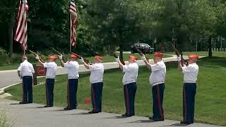 INDIANTOWN GAP NATIONAL CEMETERY GUN SALUTE AND TAPS 2021 Annville PA 🇺🇸🇺🇸🇺🇸 [upl. by Atinej]