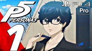 Persona 5  English Walkthrough Part 1  Prologue The Awakening PS4 PRO [upl. by Aiekahs284]