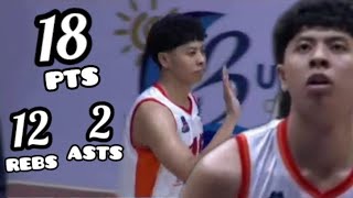 Andrei Duremdes MPBL GAME HIGHLIGHTS vs Nueva Ecija  18 PTS 12 REBS 2 ASTS [upl. by Eizeerb213]