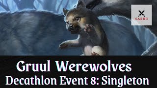 Gruul Werewolves  MTG Arena Decathlon Alchemy Singleton  KaeroMTG [upl. by Henriette]