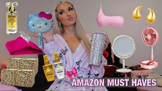 PINK amp GIRLY AMAZON MUST HAVES 🎀 [upl. by Hadihahs]