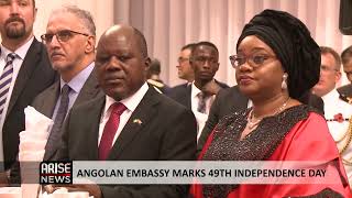 ANGOLAN EMBASSY MARKS 49TH INDEPENDENCE DAY [upl. by Bennet573]