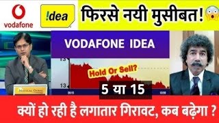 Vodafone Idea share latest news Vodafone Idea share news today Vodafone Idea share target price [upl. by Yztim879]