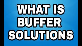 What is buffer solution full explain in URDU HINDI chemistry 11 learning 4u [upl. by Ocram]