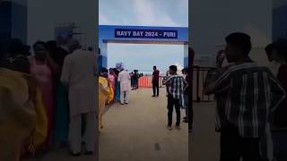 Naval Day celebration At puri Beach navyday navalacademy naval ytshorts shortvideo [upl. by Aroz822]