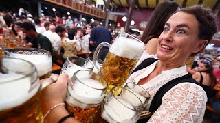 „O zapft is“ Ausgelassene Stimmung zum OktoberfestStart [upl. by Nydroj]