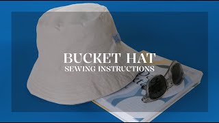 Bucket Hat Sewing Instructions [upl. by Kidder]