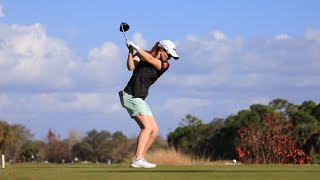 Condensed Second Round  2022 LPGA Drive On Championship [upl. by Elleiram]