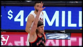 Kelly Olynyk Salutes the Raptors Crowd for Standing Ovation [upl. by Chelsea5]