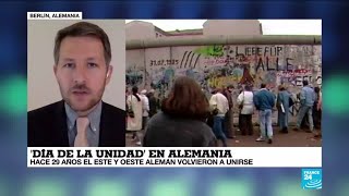 Informe desde Berlín conmemoración del día de la reunificación alemana [upl. by Fatma]