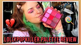 Lollypop Killer Palette Review  Jeffree Star Cosmetics [upl. by Alema599]