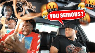 I TRICKED AMP TO DO COCA COLA VS MENTOS IN A CAR 😂🤯😡 [upl. by Minardi]