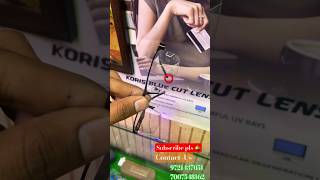 Bifocal lens … optician 📌 cmnt VlogwithOptician visioncare essilor jayhind viralshorts [upl. by Sydalg]