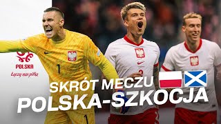 Liga Narodów Skrót meczu 🇵🇱 POLSKA  SZKOCJA 🏴󠁧󠁢󠁳󠁣󠁴󠁿 [upl. by Stoll]