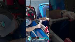 Camaro crease dent removal Paintless Dent Repair  Dent Baron Raleigh NC [upl. by Marb]