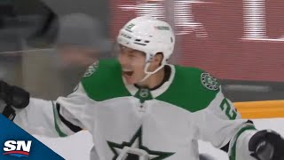 Stars Hintz And Robertson Combine For Two Goals In 19 Seconds [upl. by Mateya]