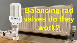 Resideo Honeywell Home balancing radiator valves DO THEY ACTUALLY WORK part 1 [upl. by Letha]