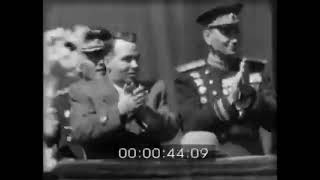 Extract from the Soviet Ukrainian Newsreel quotРадянська Україна Soviet Ukrainequot May 1950 [upl. by Terrye946]