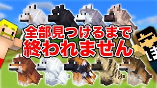 【マイクラアプデ】新登場！オオカミ全て見つけるまで終われません！ [upl. by Savart379]