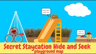 Secret Staycation Hide and Seek Playground GAME REVIEWWW [upl. by Retseh]