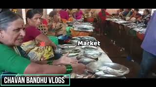 Borli Fish Market Diveagar  Chavan Bandhu Vlogs  Day 4 [upl. by Marquis]