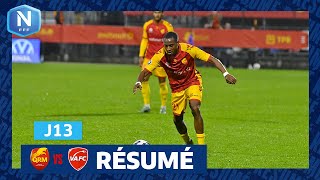 J13 I Quevilly Rouen Métropole  Valenciennes FC 20 le résumé I National FFF 20242025 [upl. by Akisey]