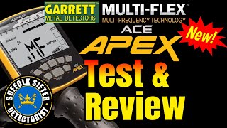 NEW Garrett ACE Apex  Test amp Review  First Hunt  Metal Detecting [upl. by Lamrert92]