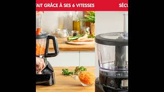 MOULINEX  Robot multifonctions Double Force  Cuisinez comme un grand chef [upl. by Reifnnej]