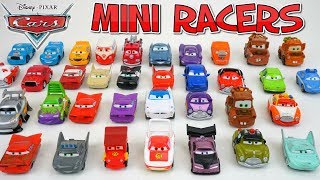 Disney Pixar Cars Mini Racer Cars Collection 45 Tiny Toy Car Characters DAY 16 [upl. by Anoved986]