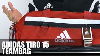 Adidas Tiro 15 Teambag Sporttasche  Vorstellung [upl. by Shetrit]