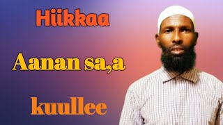 Abdosh Aliyyi Hiikkaa Aa nan saa kuullee [upl. by Savart]