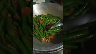 Stir fry na beans beans beansrecipe simplengulam food cooking youtube youtubeshorts [upl. by Diena975]