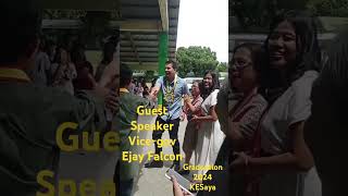 shortvideo graduation2024 guestSpeaker Vice Gov Ejay Falcon 52924 [upl. by Stephan]