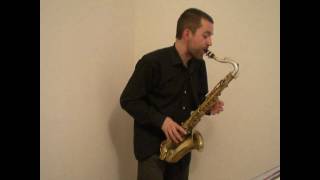 CMelody Saxophone MARTIN quotHOME MODELquot playing Bach [upl. by Sigismund988]