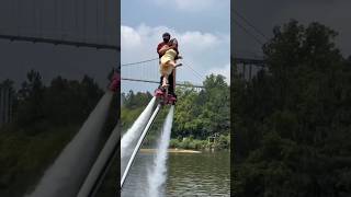 Flyboard ride is so fun ll flyboarding flyboard [upl. by Atiugram221]