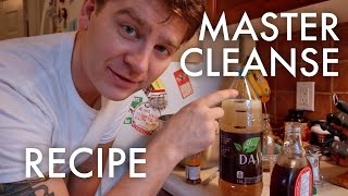 The Master Cleanse Recipe  Markowsky ART VLOG 26 [upl. by Cherey566]