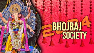 BHOJRAJ SOCIETY GANPATI 2024  GANPATI BAPPA CINEMATIC VIDEO  ganpatibappastatus [upl. by Andriana]