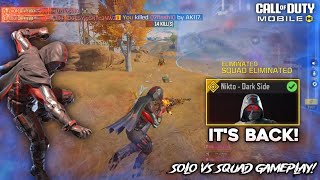 Nikto Dark side is finally back Solo vs Squad gameplay [upl. by Acisseg]