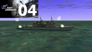 Lets Play Janes Fleet Command Episode 04 Shore Bombardment Single Mission 03 [upl. by Adnirb]