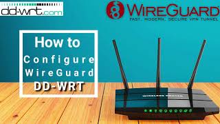 How to configure WireGuard client router DDWRT [upl. by Jehius]