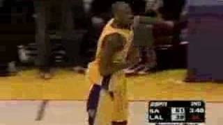 Kobe SICK Layup V 4 Spurs defenders [upl. by Gosney646]