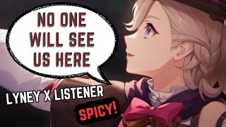 Lyney takes you backstage for a special performance 🌶️ Lyney x Listener Genshin Impact ASMR [upl. by Eijneb]