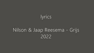 lyrics Nielson Niels Littooy en Jaap Reesema  Grijs 2022 [upl. by Millard]