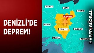 Denizlide 6 Büyüklüğünde Deprem [upl. by Thesda]