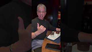 Dessert with Bruce Buffer Paul Felder and Brendan Fitzgerald before UFC Atlantic City [upl. by Towny195]