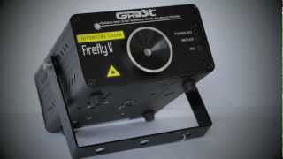 FireFly II  Ghost  Laser 2 sources RougeVert DMX [upl. by Solenne]