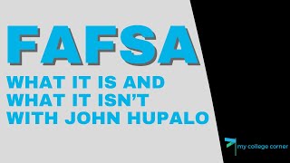 FAFSA Simplified  The One Thing You Need to Know [upl. by Azriel]