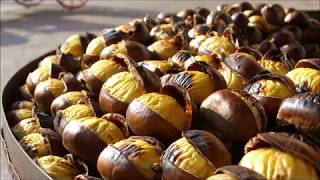 Caldarroste in padellaCome fare le caldarrostecastagne in casa How to cook Chestnuts easily [upl. by Leavy]