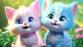 miaw miaw miaw song sad  yrics video visua  aicat catcute cuteanimal trending [upl. by Krm]